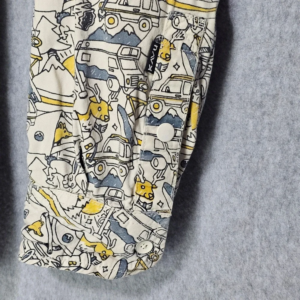 Kavu button front long sleeve shirt - Picture 6 of 8